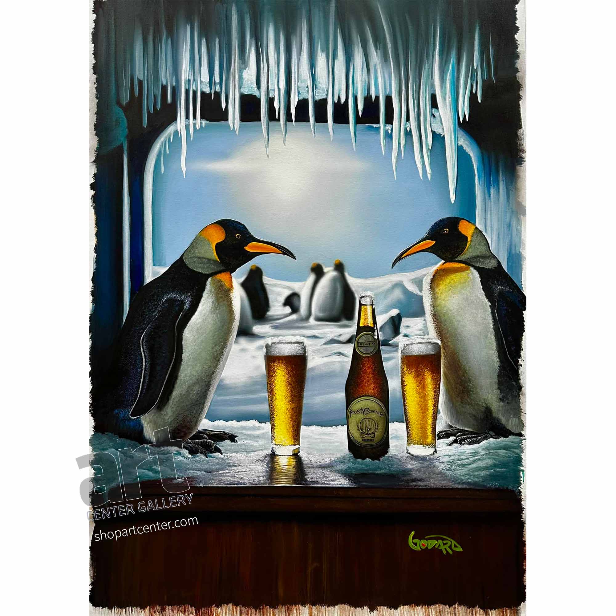 King Penguin - Martini Glass