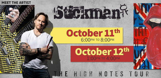 Stickman High Notes Tour Art Show October 2024