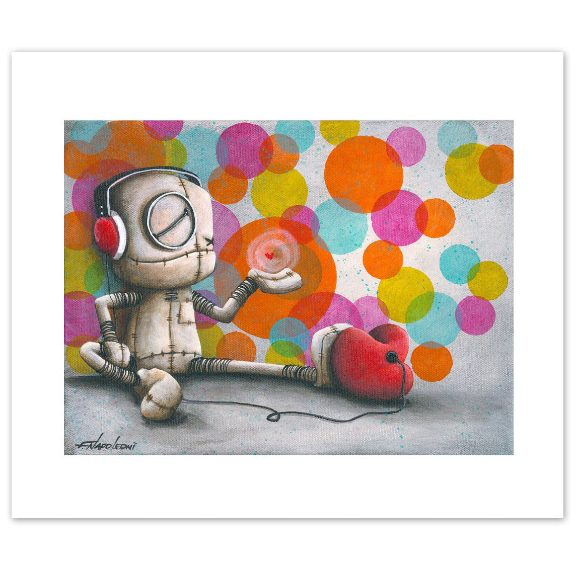 Fabio Napoleoni "Nostalgic Soundtrack" Open Edition Paper Giclee