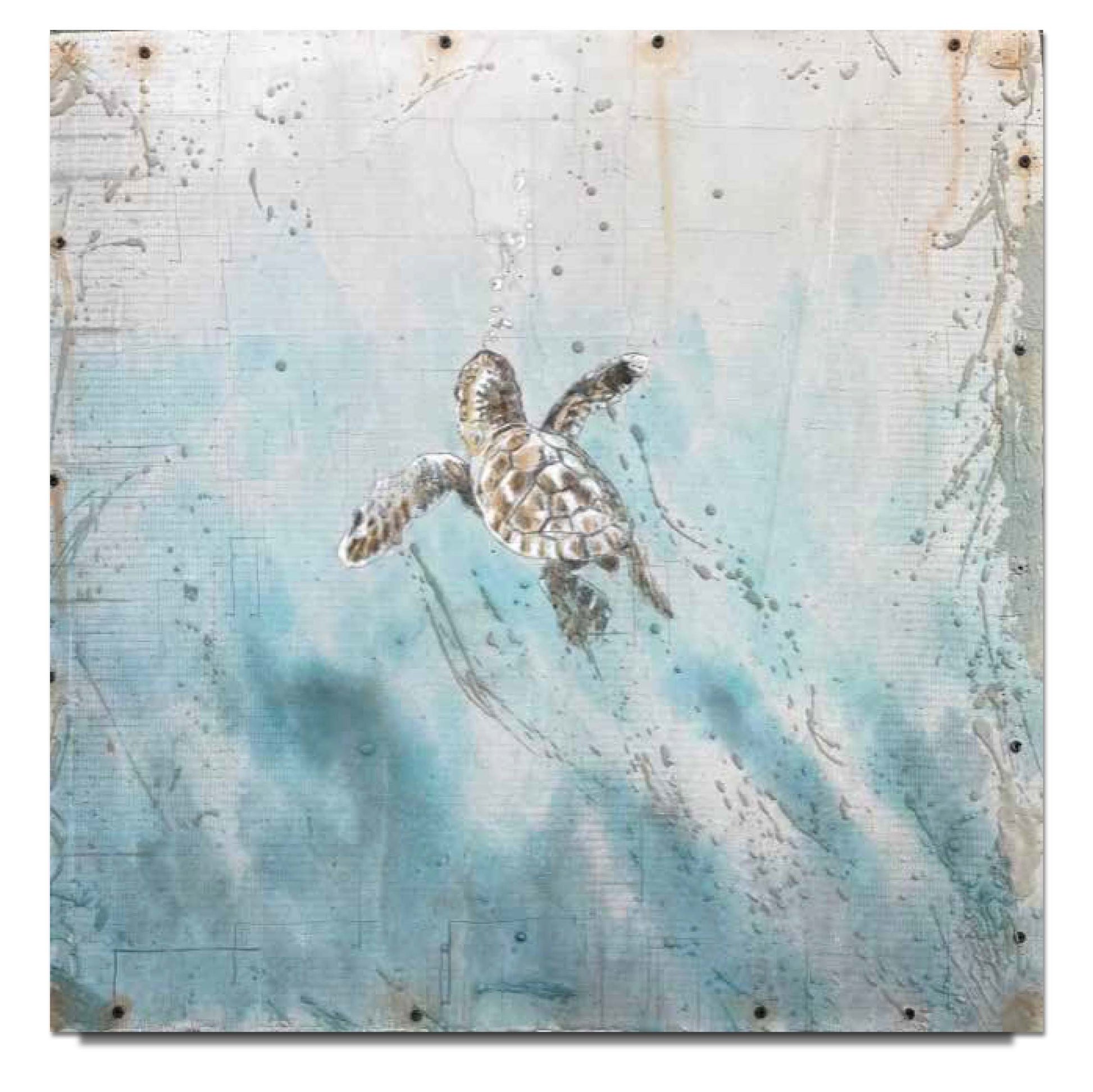 Trevor Mezak "Baby Blue" Limited Edition Canvas Giclee