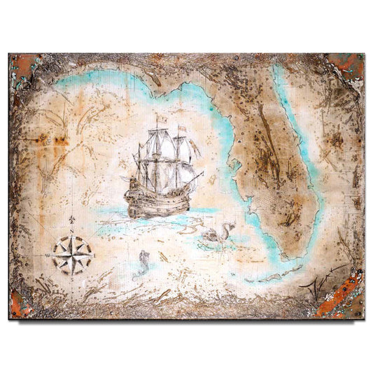 Trevor Mezak "Conquistador Voyage" Limited Edition Canvas Giclee