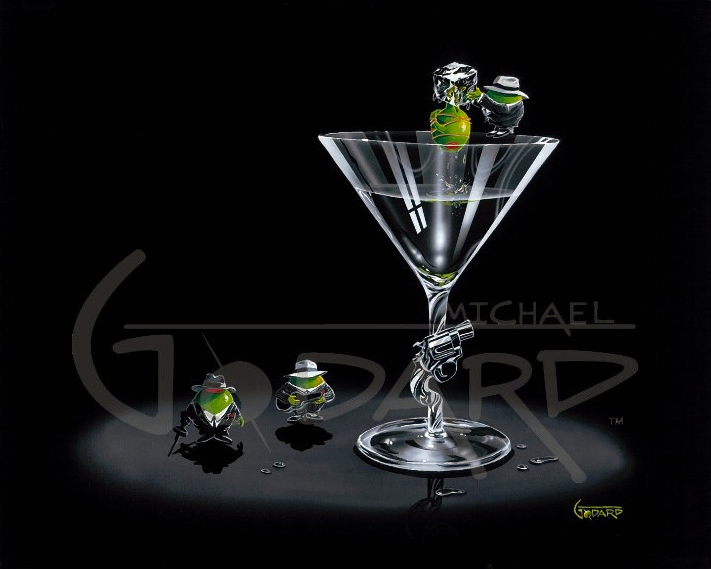 SET: Gangster Martini (2 Shots and a Splash) and 