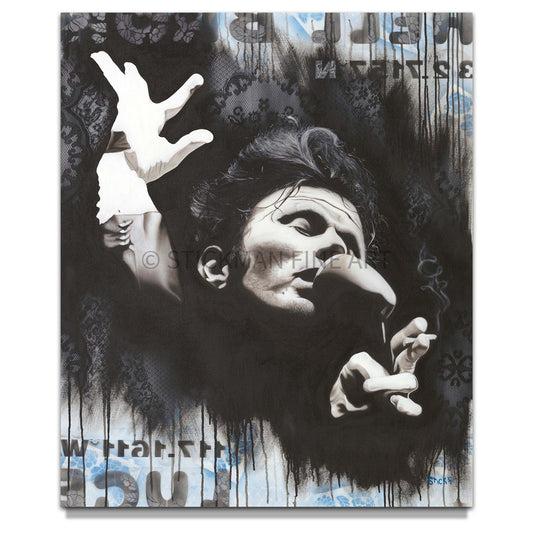 Stickman "Hell Broke Luce" (Tom Waits) Limited Edition Canvas Giclee