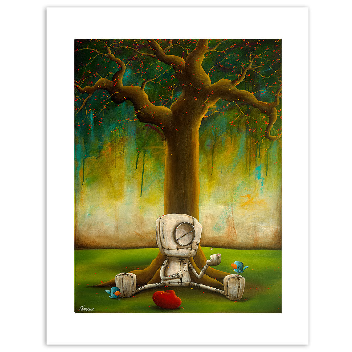 Fabio Napoleoni "I'm Beautiful on the Inside" Open Edition Paper Giclee