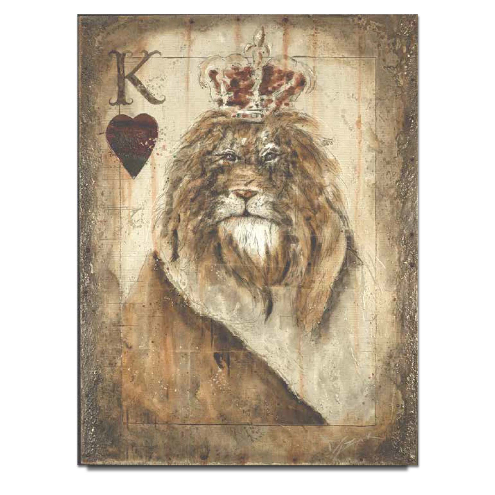 Trevor Mezak "Lionhearted" Limited Edition Canvas Giclee