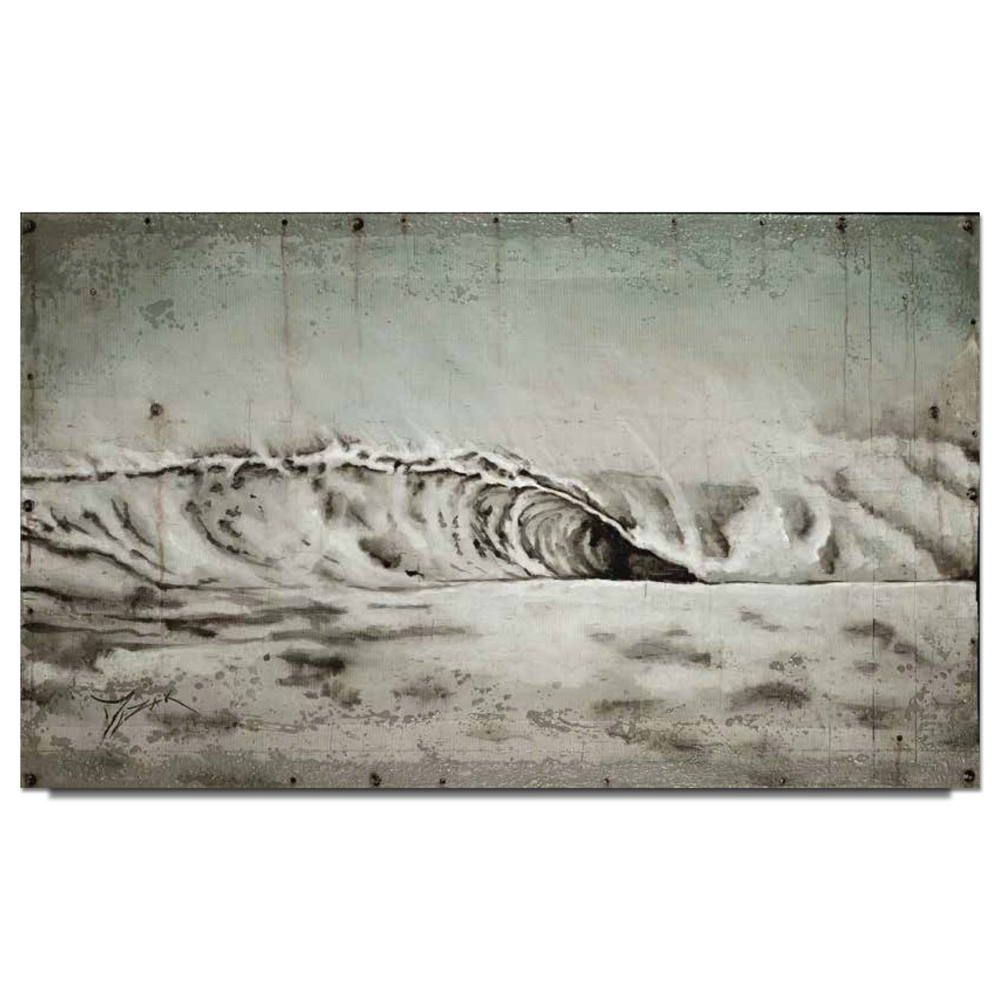 Trevor Mezak "Sand Spit" Limited Edition Canvas Giclee