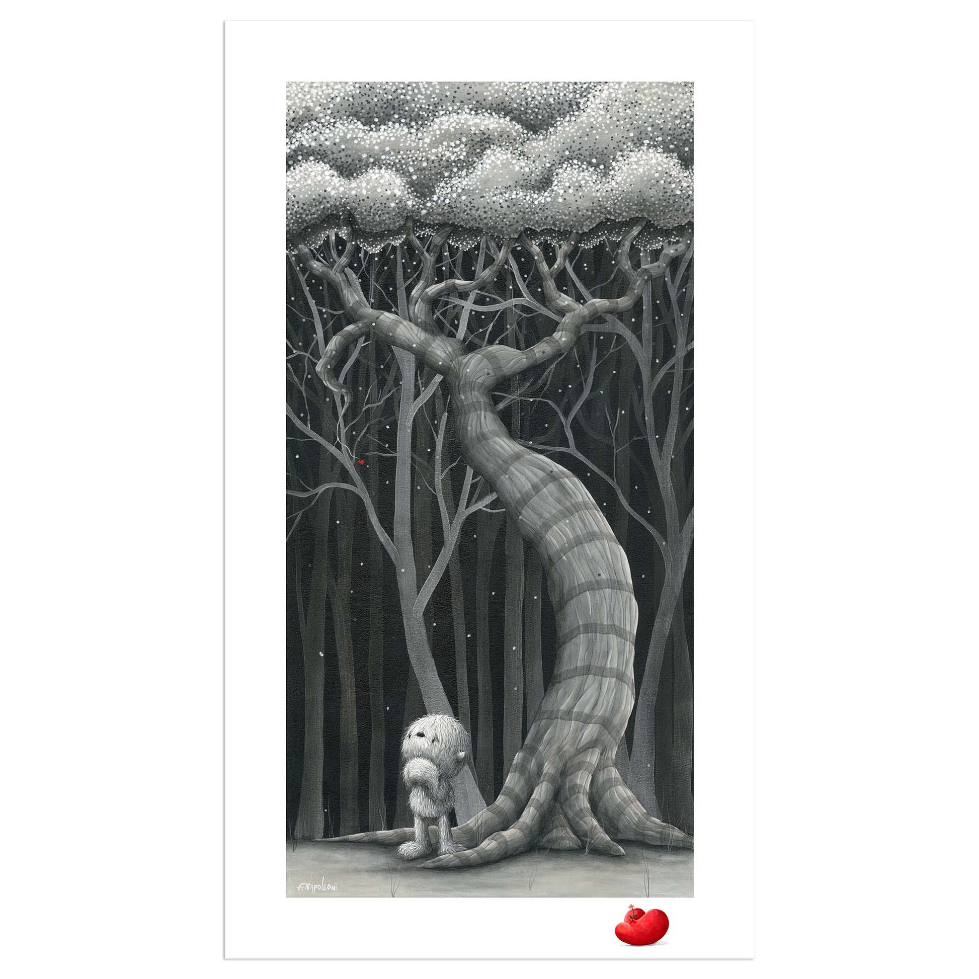 Fabio Napoleoni "Seeing Light Among All the Darkness" Limited Edition Giclee