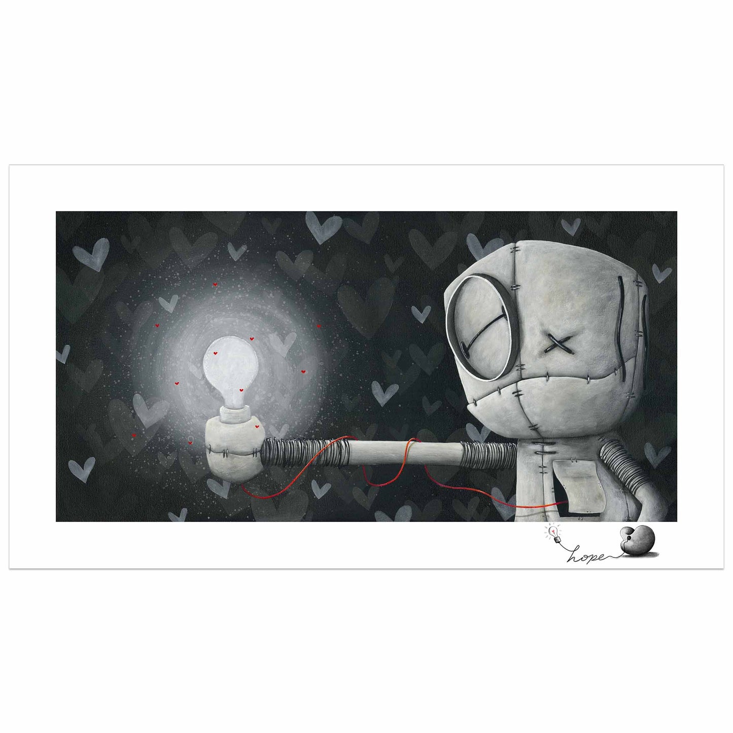 Fabio Napoleoni "The Smallest Amount Will Always Shine Through" Limited Edition Giclee