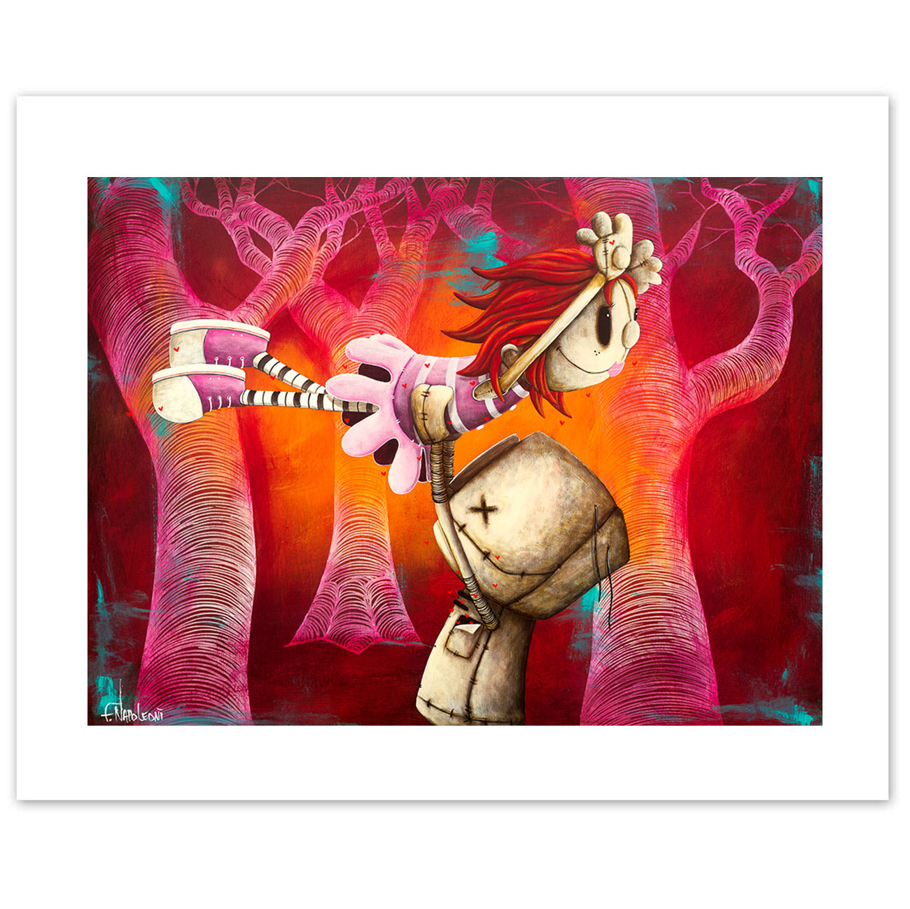 Fabio Napoleoni "The Way I Feel When I’m With You" Open Edition Paper Giclee