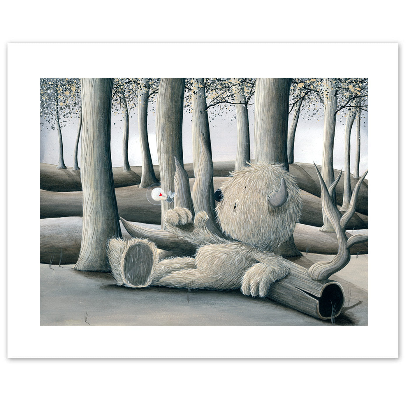 Fabio Napoleoni "You’re Never Far Away" Open Edition Paper Giclee