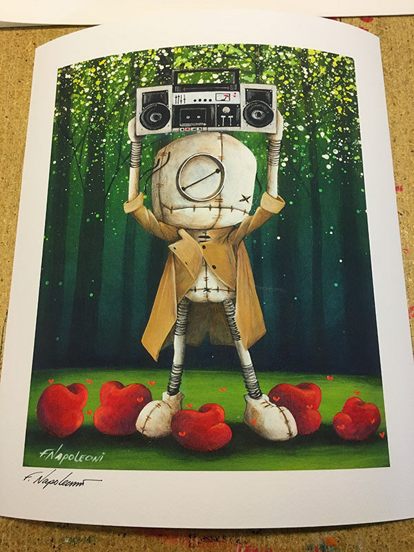 Fabio Napoleoni "In Your Eyes" Open Edition Paper Giclee