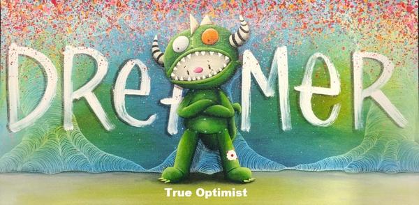 Fabio Napoleoni "True Optimist" Limited Edition Canvas Giclee