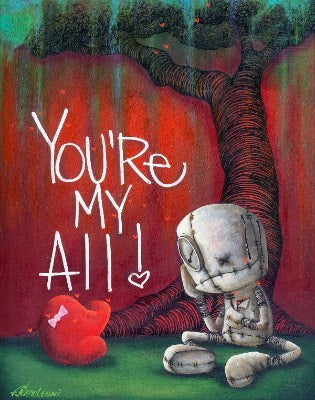 Fabio Napoleoni "My Treasure" Open Edition Paper Giclee