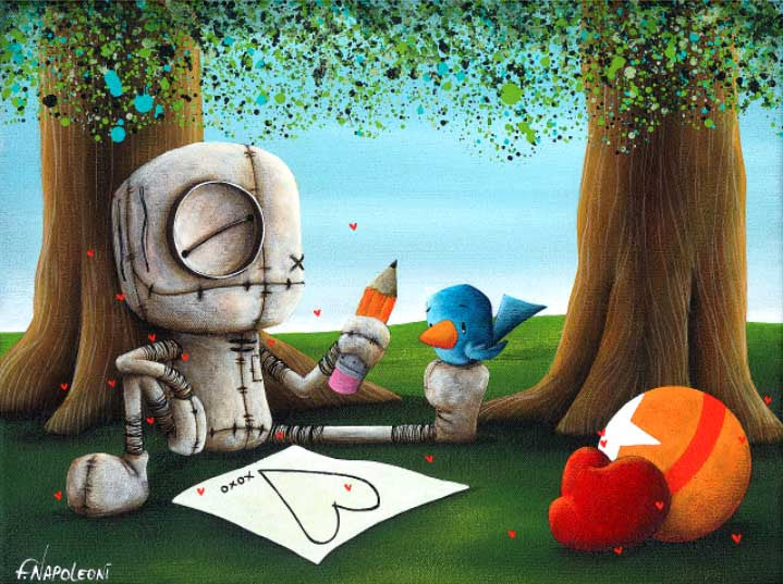 Fabio Napoleoni "Statement Made" Limited Edition Paper Giclee